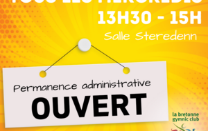 Permanences administratives 