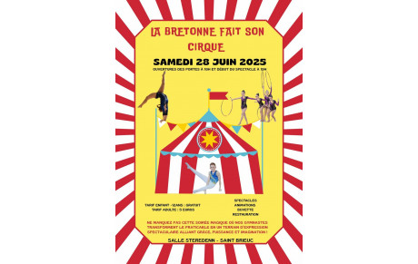 Programme du Gala 2025 : La Bretonne fait son cirque !